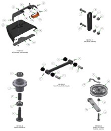 2025 BAD BOY MZ RAMBLER & MZ MAGNUM DECK SUB ASSEMBLIES