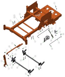 2025 BAD BOY MZ RAMBLER & MZ MAGNUM LOWER FRAME