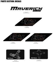 2025 BAD BOY MAVERICK DECALS (CONT)