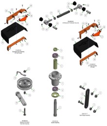 2025 BAD BOY MAVERICK DECK SUB ASSEMBLIES