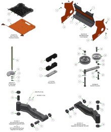 2025 BAD BOY MAVERICK FRAME SUB ASSEMBLIES (CONT)