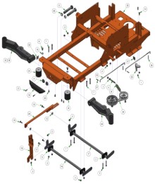 2025 BAD BOY MAVERICK LOWER FRAME