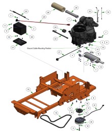 2025 BAD BOY MAVERICK HD ENGINE - KAWASAKI FX691/FX730