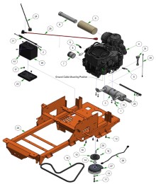 2025 BAD BOY MAVERICK HD ENGINE - KOHLER COMMAND 26.5HP EFI