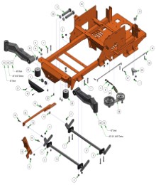 2025 BAD BOY MAVERICK HD LOWER FRAME