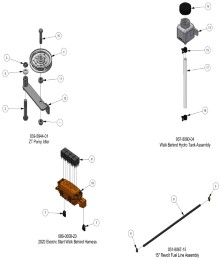 2025 BAD BOY RAIDER (WALK BEHIND) FRAME SUB ASSEMBLIES