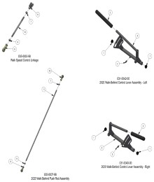 2025 BAD BOY RAIDER (WALK BEHIND) PODIUM SUB ASSEMBLIES