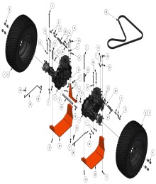 2025 BAD BOY RAIDER (WALK BEHIND) TRANSAXLES