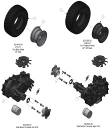 2025 BAD BOY RAIDER (WALK BEHIND) TRANSAXLES SUB ASSEMBLIES