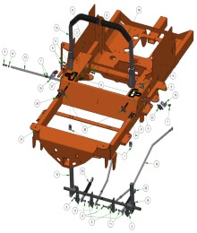 2025 BAD BOY RENEGADE DIESEL DRIVE ARMS