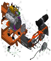 2025 BAD BOY RENEGADE DIESEL ENGINE BAY