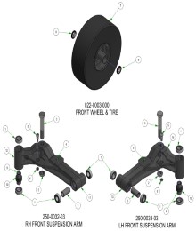 2025 BAD BOY RENEGADE DIESEL FRONT END SUB ASSEMBLIES