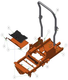 2025 BAD BOY RENEGADE GAS FLOORBOARD & ROPS