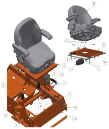 2025 BAD BOY RENEGADE GAS SEAT & BRAKE