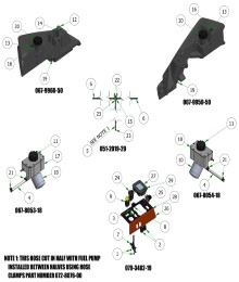 2025 BAD BOY RENEGADE GAS TANK SUBASSEMBLIES