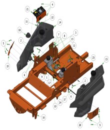 2025 BAD BOY RENEGADE GAS TANKS