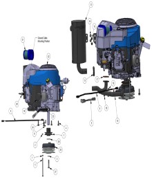 2025 BAD BOY REVOLT SD ENGINE KAWASAKI FS600