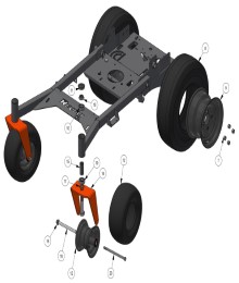 2025 BAD BOY REVOLT SD TIRES & FRONT SPINDLES