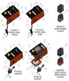 2025 BAD BOY ROGUE CONTROL PANELS