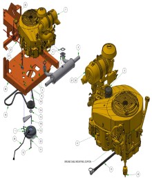 2025 BAD BOY ROGUE ENGINE - KOHLER ECV-980