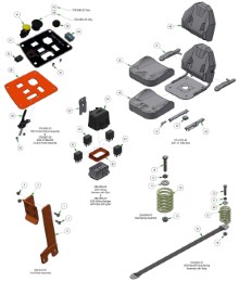 2025 BAD BOY ZT ELITE FRAME SUB ASSEMBLIES