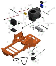 2025 BAD BOY ZT ELITE ENGINE - KOHLER KT745