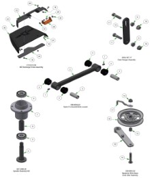 2025 BAD BOY ZT AVENGER DECK SUB ASSEMBLIES