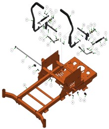 2025 BAD BOY ZT AVENGER DRIVE ARMS