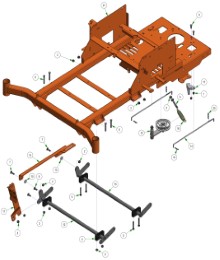 2025 BAD BOY ZT AVENGER LOWER FRAME