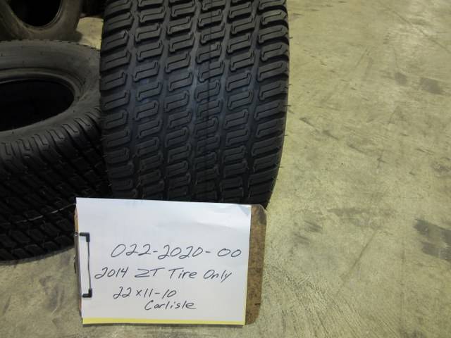 022-2020-00 - Bad Boy Mowers 2014 ZT Tire Only 22x11-10 Carlisle or Bad Boy  Parts number 022202000