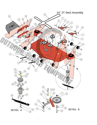 Zt Elite Deck Assembly Or Bad Boy Parts Number Zt Dk