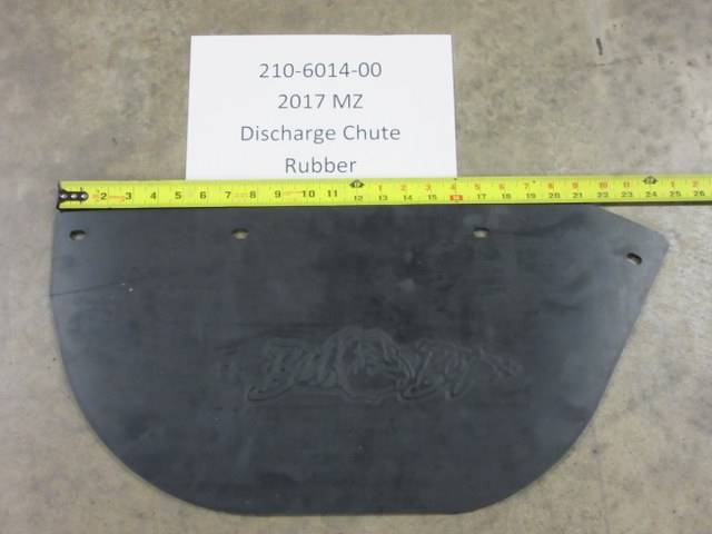 210 6014 00 Bad Boy Mowers 2017 Mz Discharge Chute Rubber Or Bad Boy Parts Number 210601400 9365